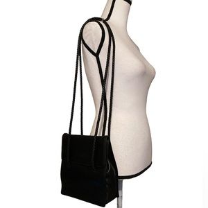 Vintage DESMO Braided Strap Soft Leather Purse